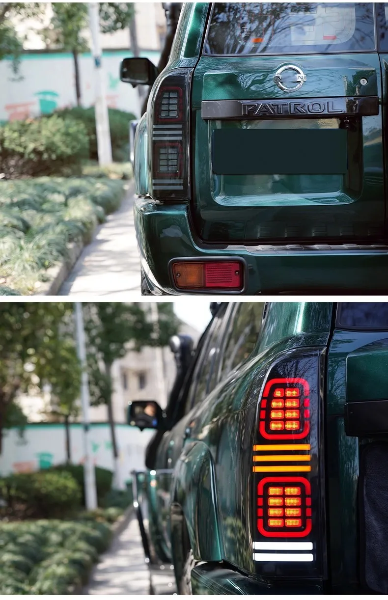 Фото Светодиодный задний фонарь для Nissan Patrol Y61 2006-2022, модернизированный блок задних фонарей. №3