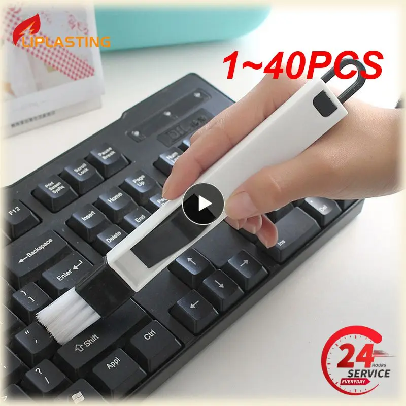 

1~40PCS Multipurpose School Office Desk Set Computer Keyboard Cleaning Brush Cleaner 2 In 1 Stationery Tool Office Supplies