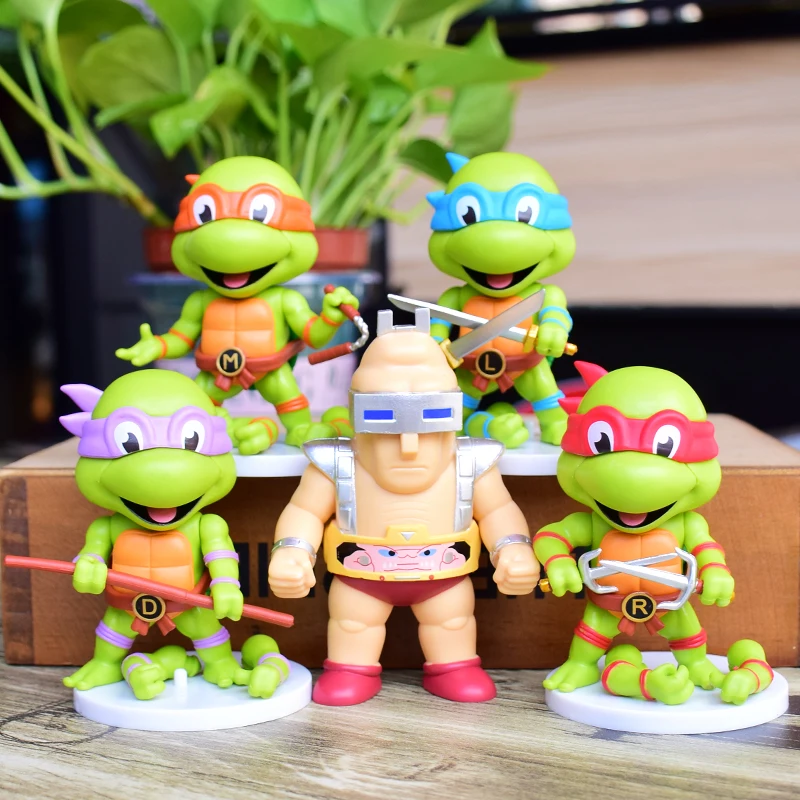 

Mutantses Ninjasturtless Joint Movable Action Figures Raffaelees Donatelloes Cartoon Peripheral Model Toy