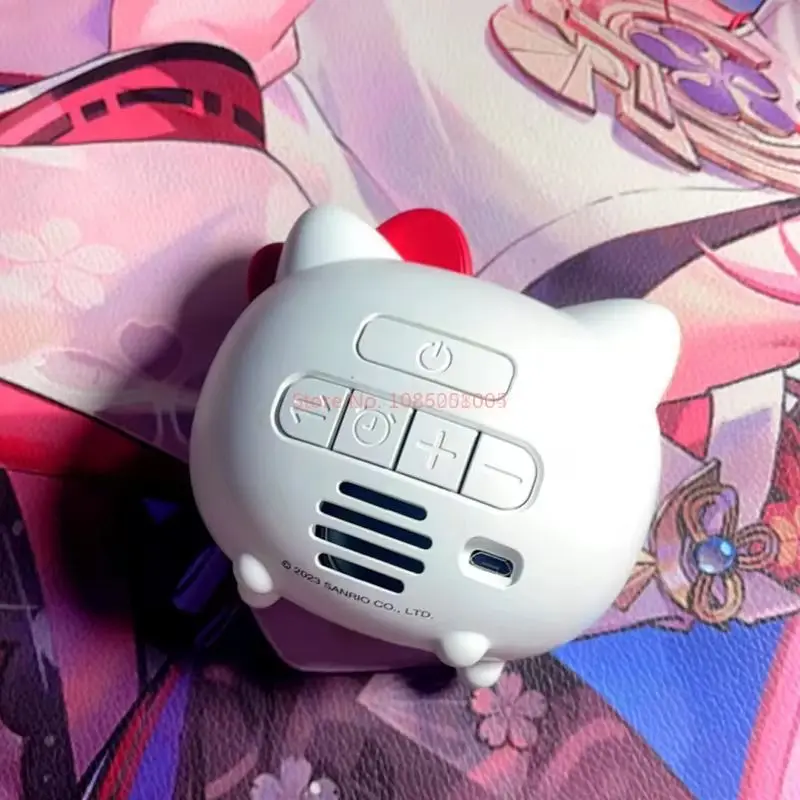 Sanrio Bluetooth динамик Hellokitty детский Умный Будильник Светодиодная атмосфера