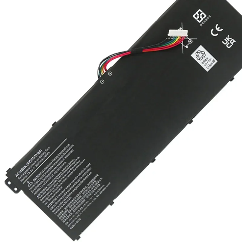 AC14B8K Аккумулятор для Acer Aspire V3-371 V3-111 ES1-111 ES1-512 R3-131T R5-471T R7-371T R7-372T Nitro 5 AN515-51 AN515-52 AN515-53