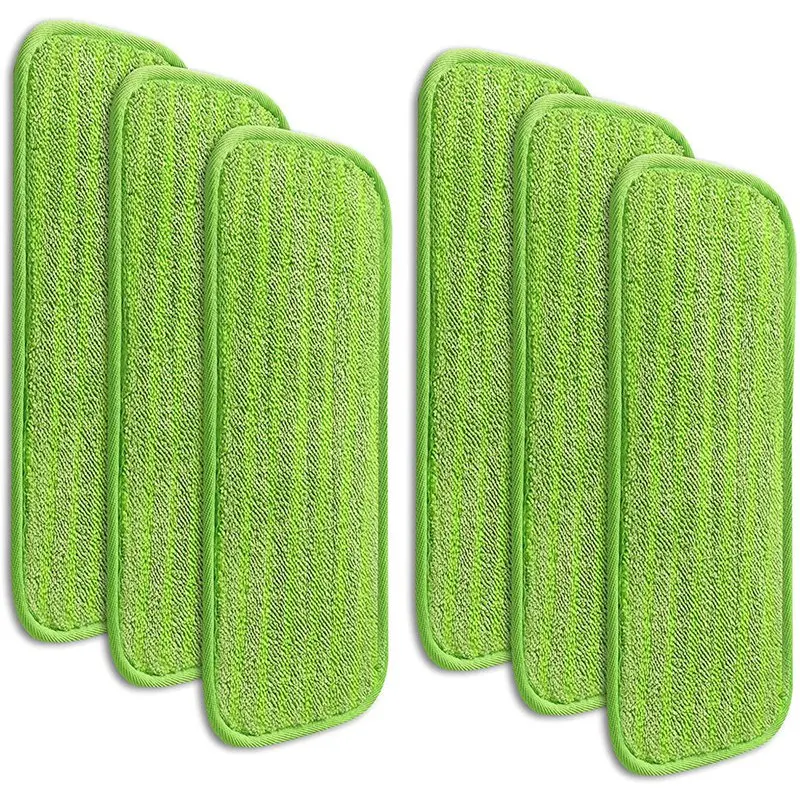 

6 Washable/Reusable Microfiber Mop Pads Compatible with Swiffer Wet Jet
