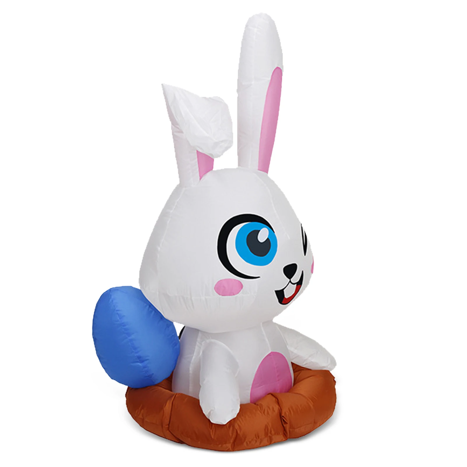 

Easter Outdoor Iatable Decoration Traditional 3.9ft Easter Bunny Blow Up With One Eye Squinting For Easter Holiday Party Outd