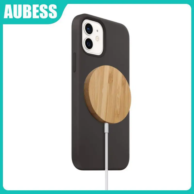 

Bamboo Wood 15W Qi Wireless Charger USB C Fast Charging Pad For IPhone 14 13 12 Pro Max 11 XS Max X XR 8 Plus Samsung S10 Note9