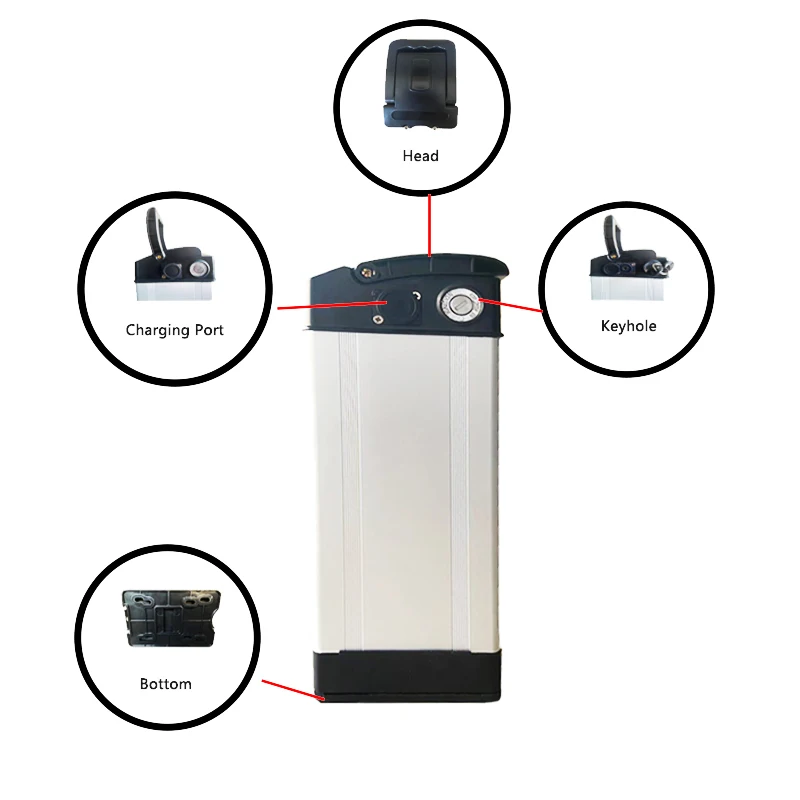 

For 36V 15000mah E-Bike Battery Motor Bike Haiba Conversion Kit Electric Bicycle