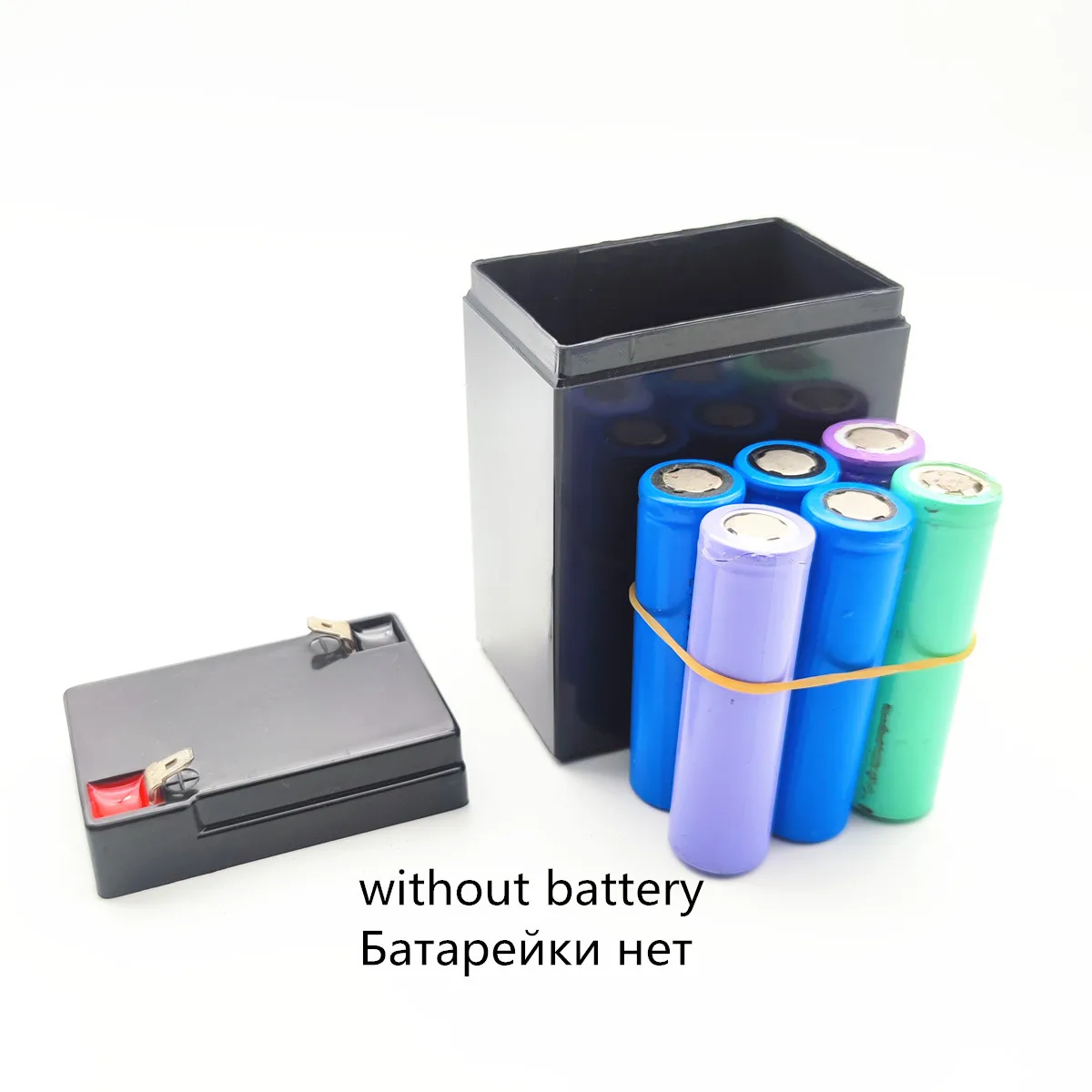 Чехол для аккумулятора 18650 6v4ah, сменные свинцово-кислотные аккумуляторы для литиевого ящика без батареи