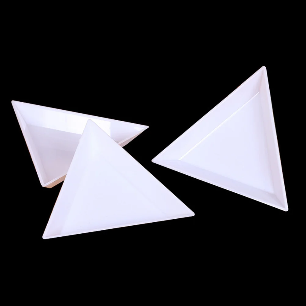 

24 шт. треугольная легкая тарелка-поднос для хранения вещей