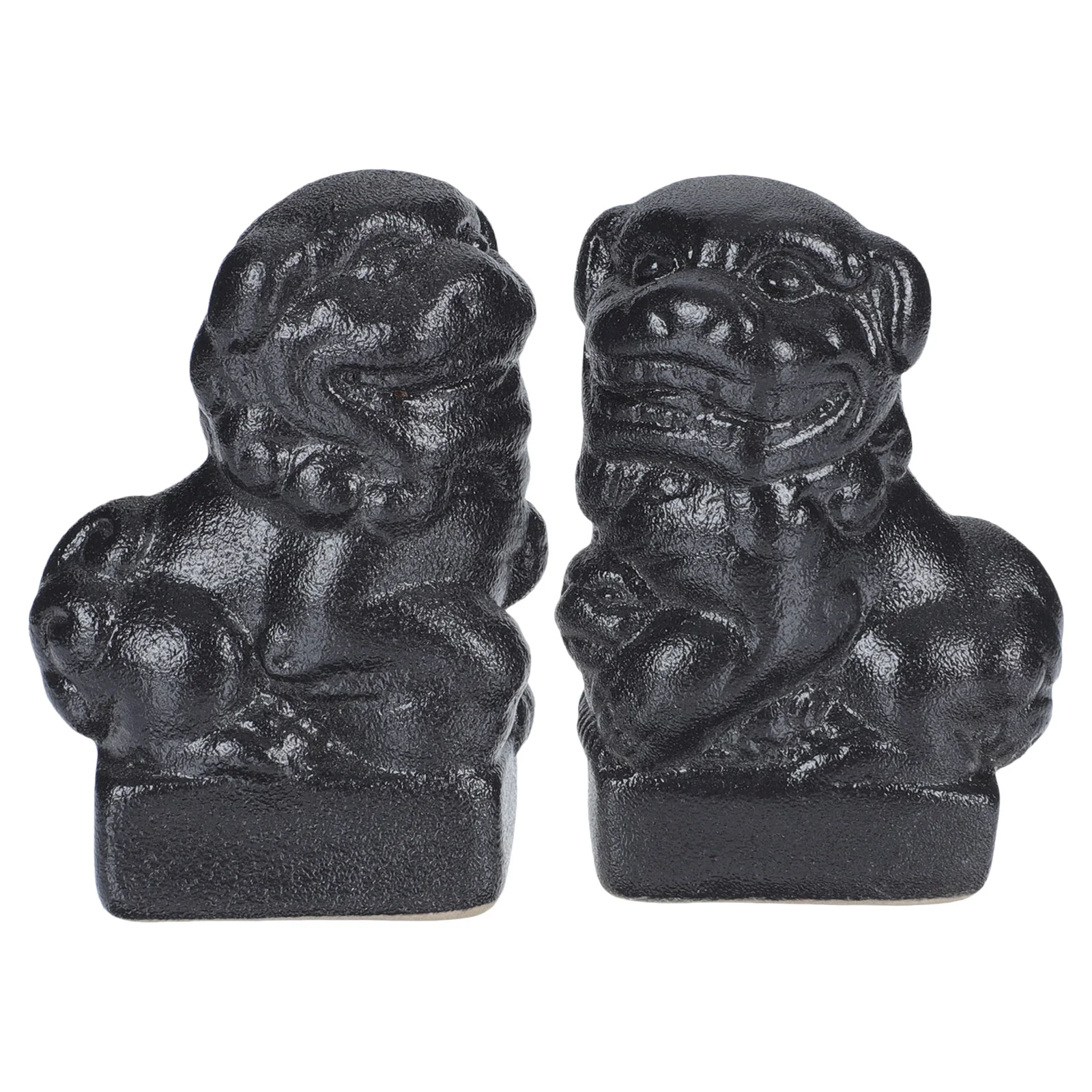 

2Pcs Guardian Lion Statues Flower Pot Decor Gardening Supplies Decor