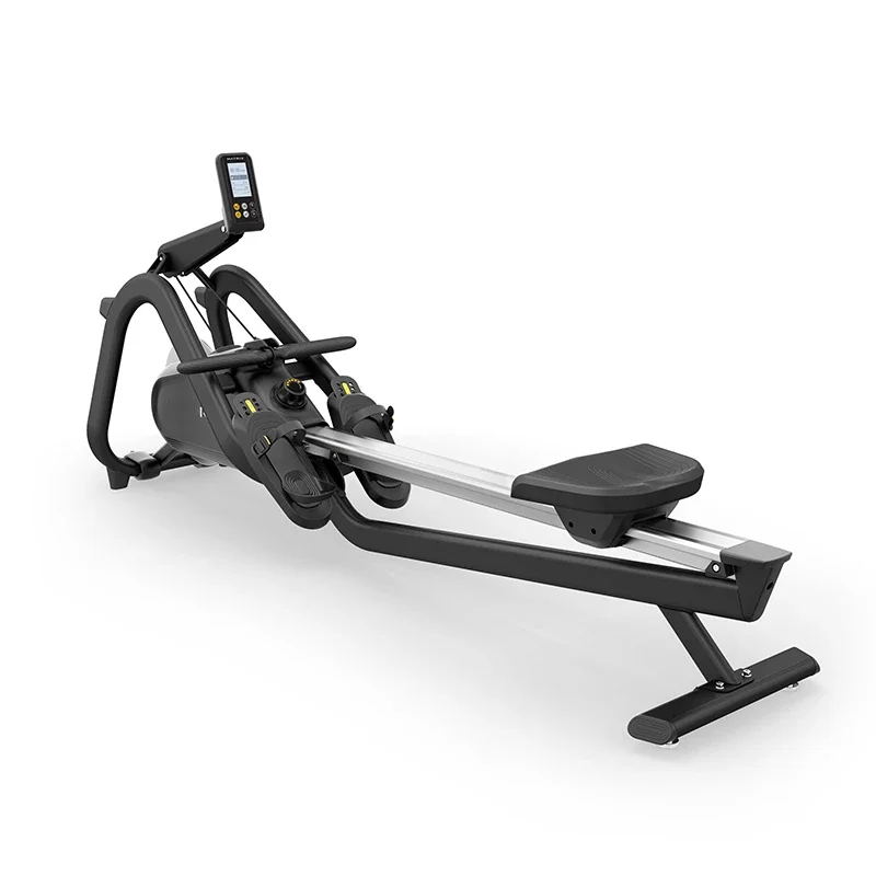 Гребной тренажер Matrix Rower самогенерирующийся гребной с магнитным управлением