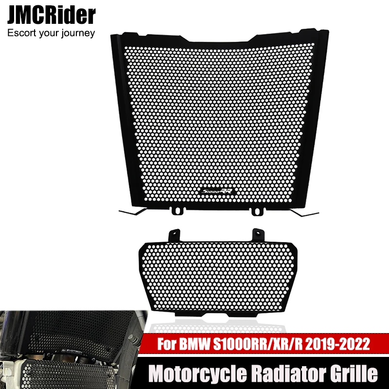 

Motorcycle Aluminum Radiator Grille Grill Guard Cover Protector For BMW S1000 RR/R S1000R S1000RR 2019 2020 2021 2022