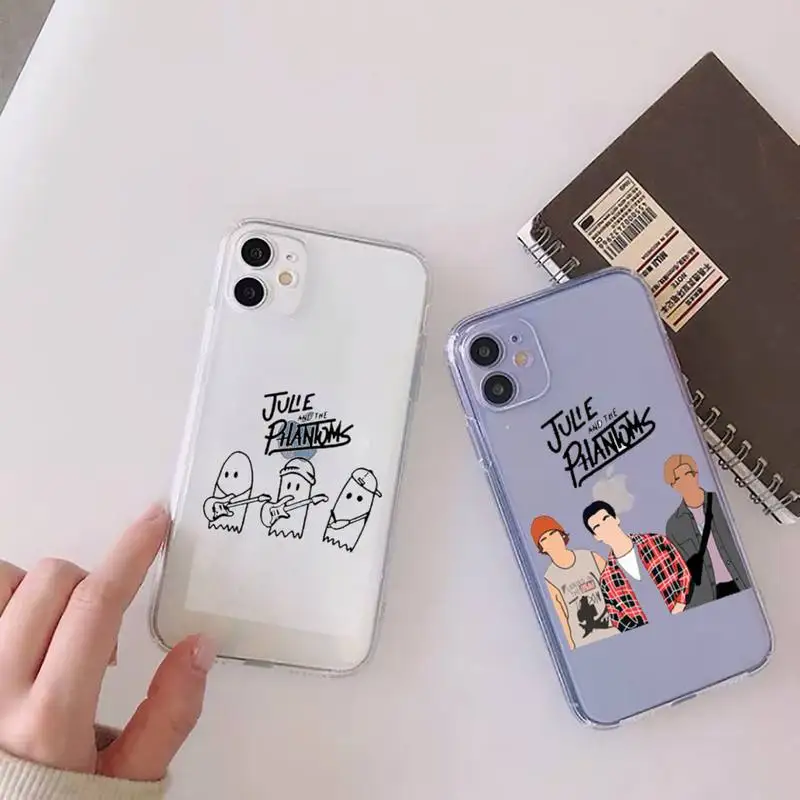 

Julie and the Phantoms Phone Case Clear Transparent for iPhone 11 12 13 mini pro XS MAX 8 7 6 6S Plus X 5S SE XR 2020