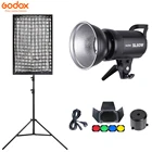 Осветитель Godox SL-60W SL60W 60WS, светодиодный студийный фонарь с ЖК-панелью и байонетом Bowens, цветовая температура 5600K, 95 +, для длительного использования