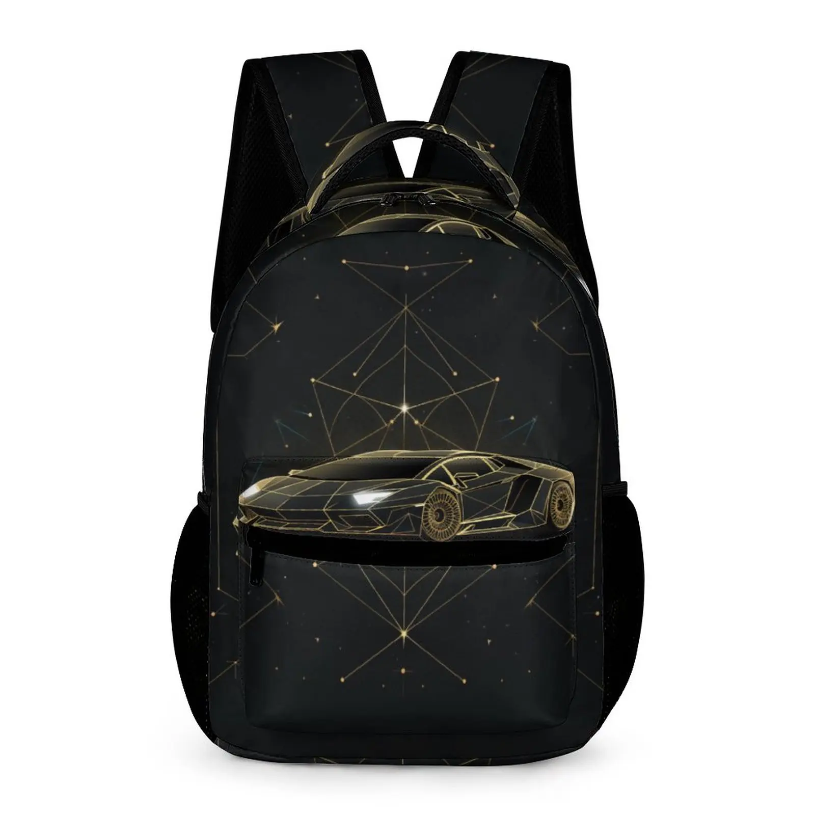 

Luxury Sports Car Backpack Astro Geometry Minimalist Art Pretty Backpacks Student Hiking Durable School Bags Design Rucksack