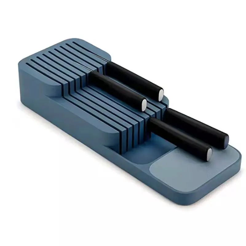 Контейнер для хранения кухонных ножей столовых приборов органайзер разделения