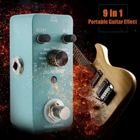 metal shell guitar accessories overdrive delay true bypass guitar loop pedal with tuner guitar effect pedals dig reverb