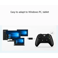 usb wireless receiver for xbox one game controller compatible for win 10 system computer pc laptop tablet 2nd generation adapter