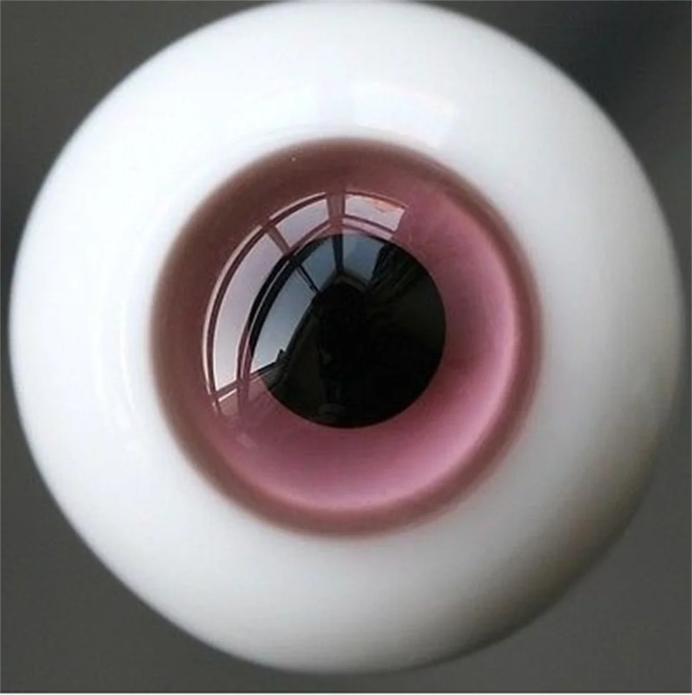 Фото Черные стеклянные глаза ET для кукол BJD 1/3, 1/4, 1/6, 1/8, 1/12, 8 мм, 10 мм, 12 мм, 14 мм, 16 мм, 18 мм, круглые глаза для кукол Реборн, бесплатная доставка №2