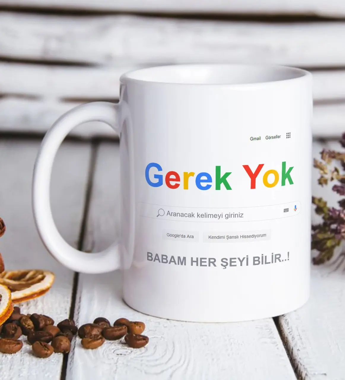 

При индивидуальном заказе Google мой отец знает все дизайн кружка Bardak-1