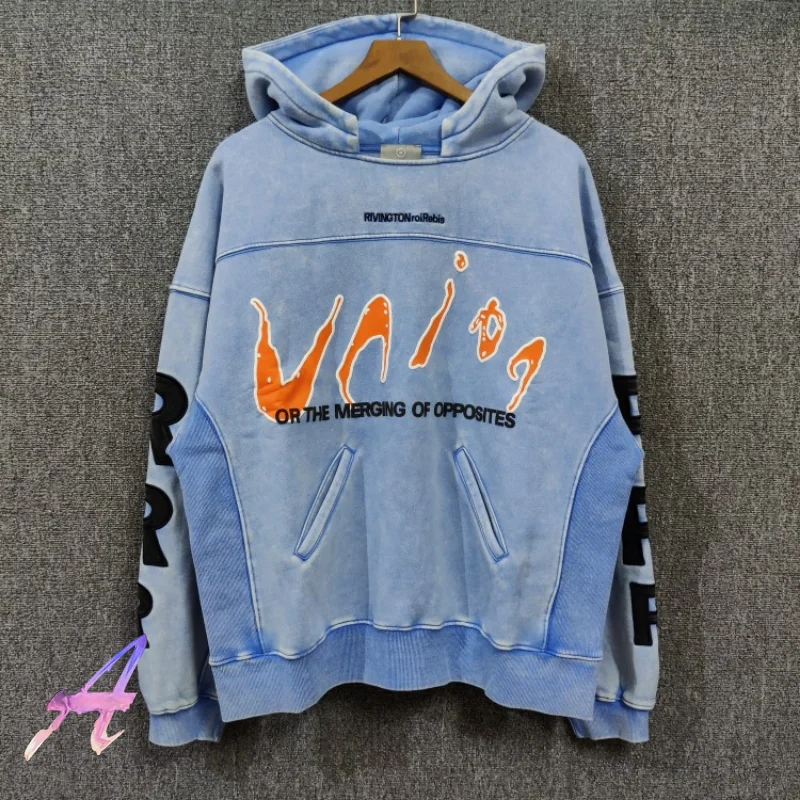 

Tie Dye Washed RRR123 Hoodies Men Woman Best Quality Patchwork RRR 123 Casual Hoody Oversized Sweatshirt