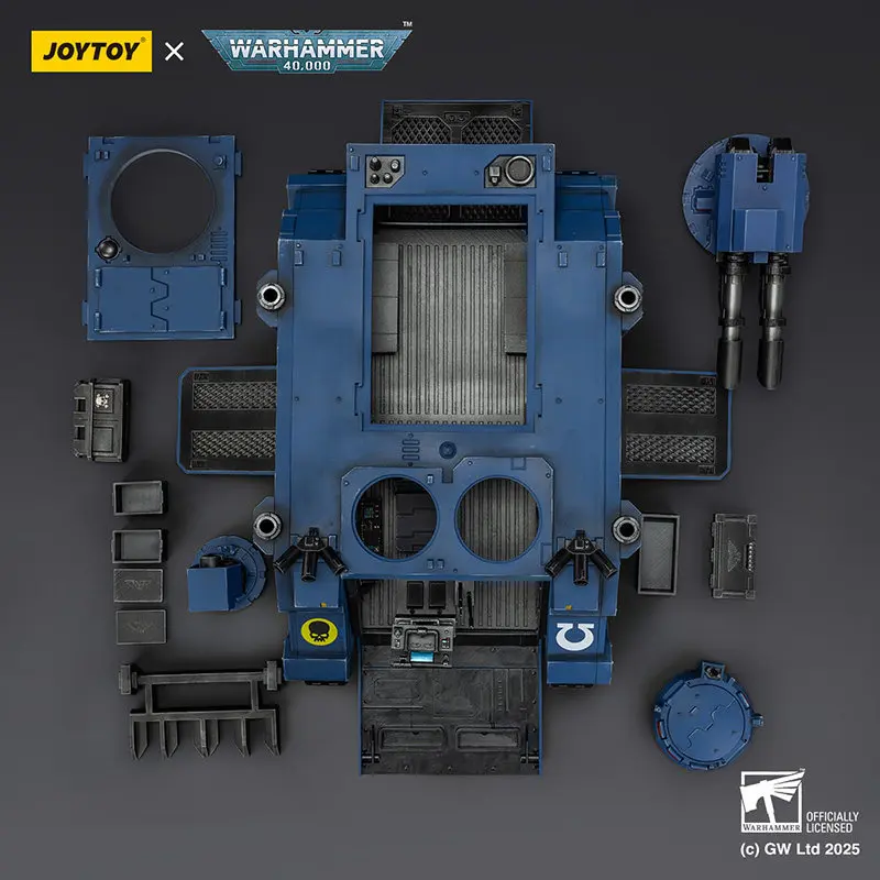 Фото Фигурка JOYTOY Ultramarines Razorback с двумя лазерными пушками, масштаб 1/18, коллекционная модель, декор для рабочего стола, подарок №5