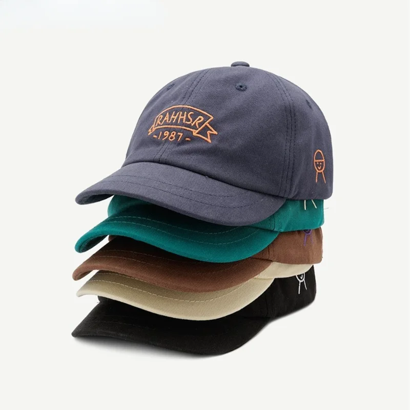 

Simple Short Brim Baseball Cap for Women Solid Flat Cap Parent-child Cap Outdoor Sports Sun Visor Men Casual Cap Casquette Homme