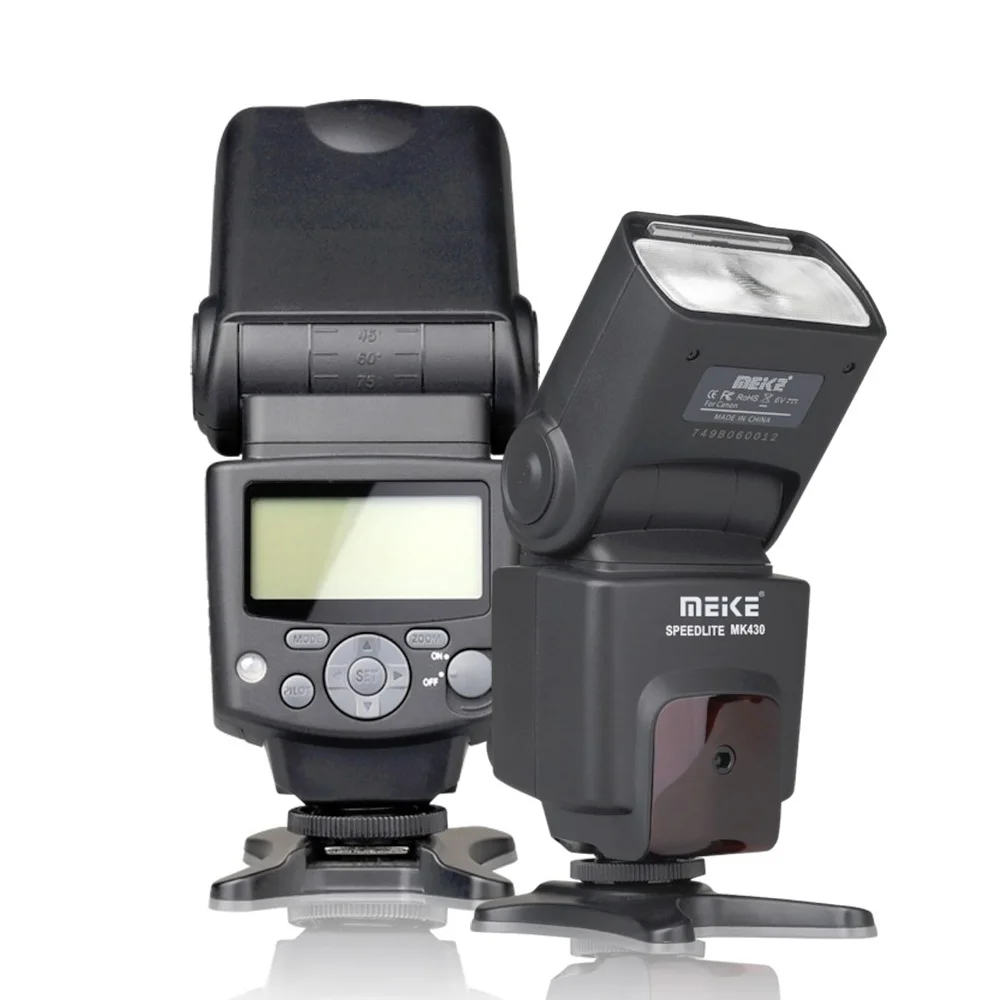 Вспышка Speedlite Meike MK-430N I-TTL для Nikon SB-600 D4 D5 D6 D60 D70S D90 D100 D200 D300S D300 D500 D610 D700 D750 D780 D800 (art.: 3920cdd75c151) - 3920cdd75c151