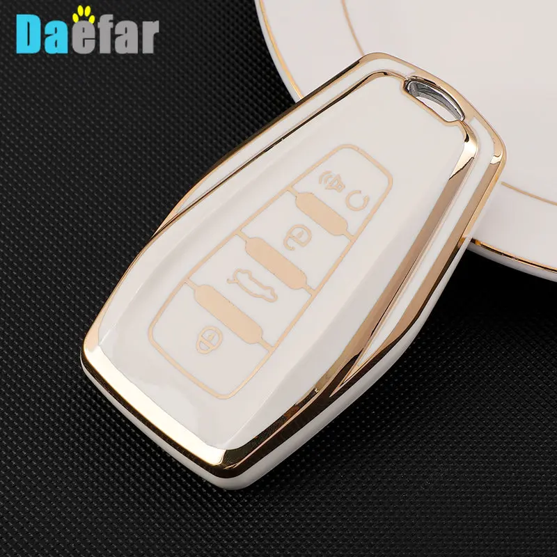 

New TPU Car Remote Key Case Cover Shell For Geely Coolray 2019-2020 Atlas Boyue NL3 Emgrand X7 EX7 SUV GT GC9 Borui Accessories