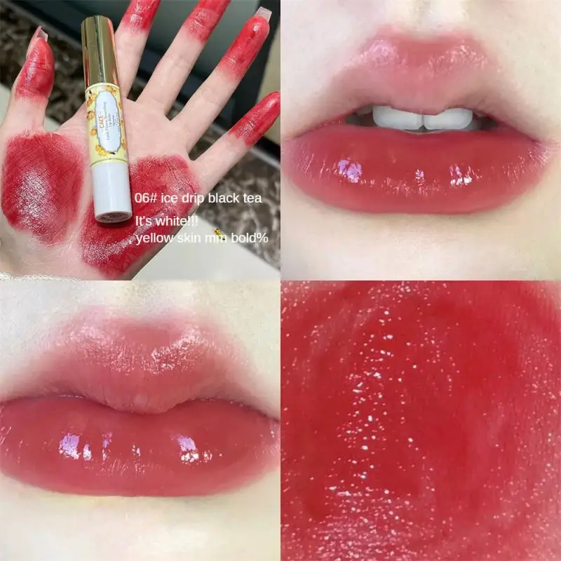 

Moisturizing Lip Gloss Lip Care Natural Naked Makeup Long-lasting Waterproof Non-stick Cup Colored Lipstick Makeup Cosmetics