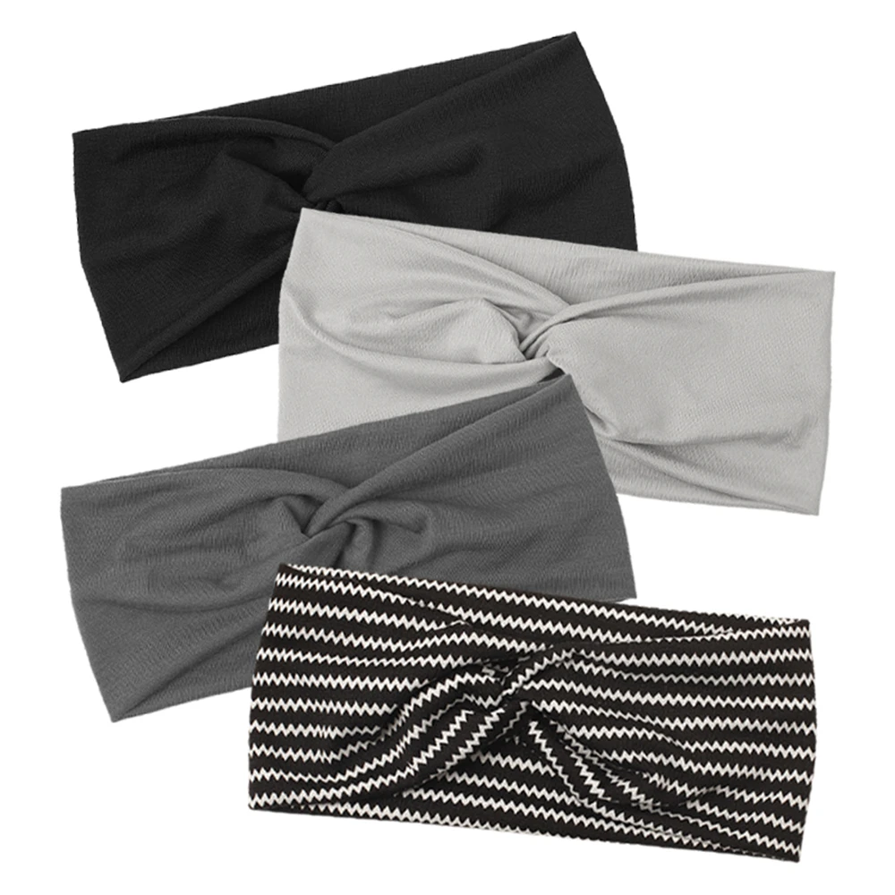 Рисунок 2 - Однотонные эластичные повязки для волос для девочек