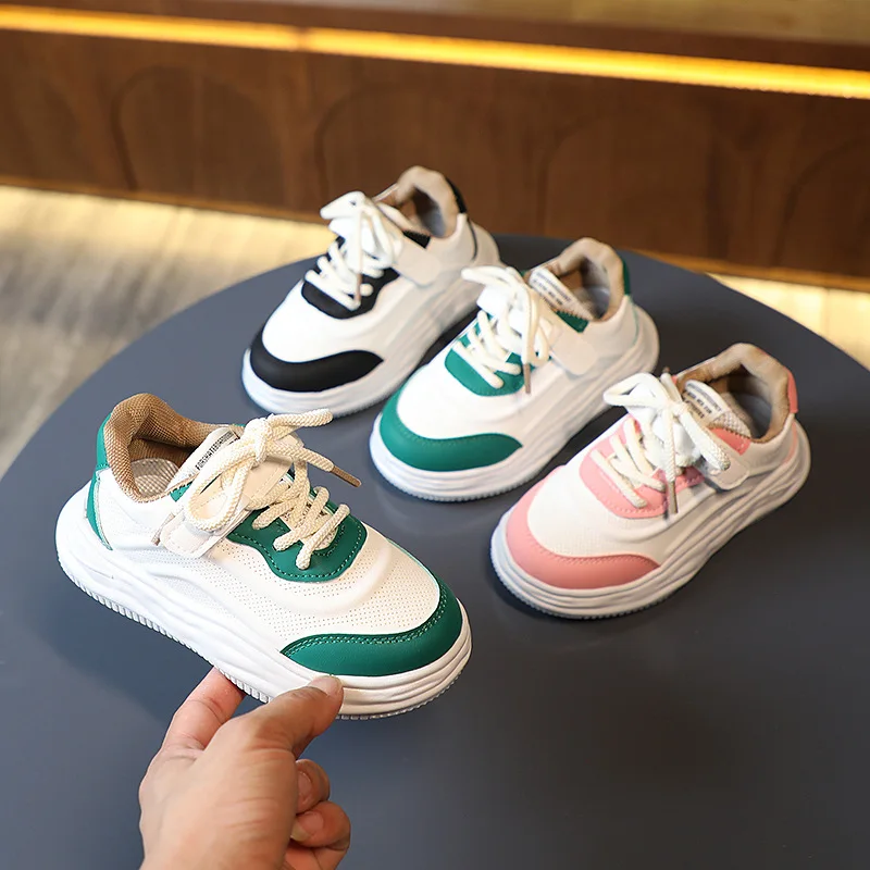 

Детские кроссовки на платформе, демисезонные дышащие кроссовки на плоской подошве, модель F08213, 2022