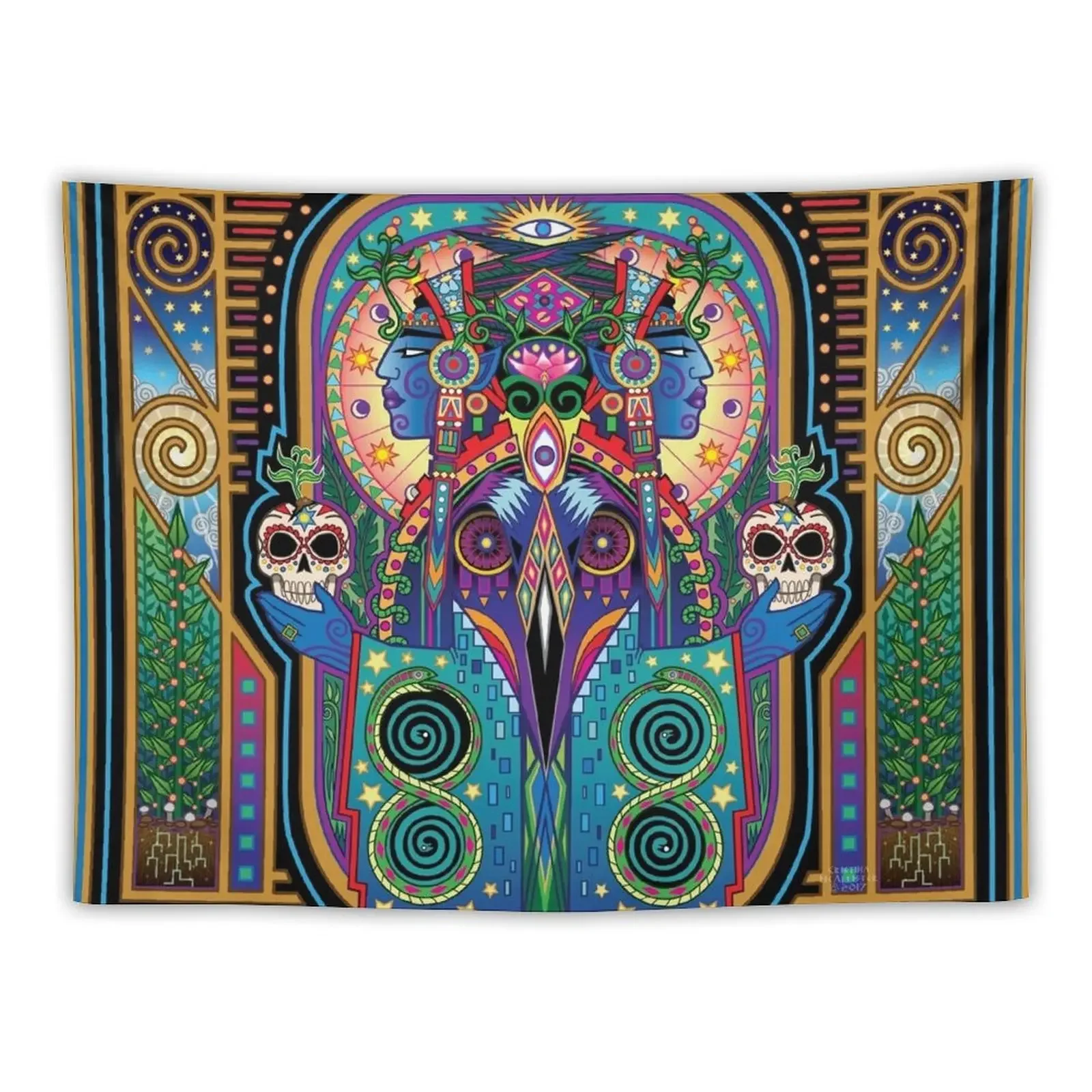 Красивый декоративный гобелен Chel для комнатных вещей настенные фрески украшения