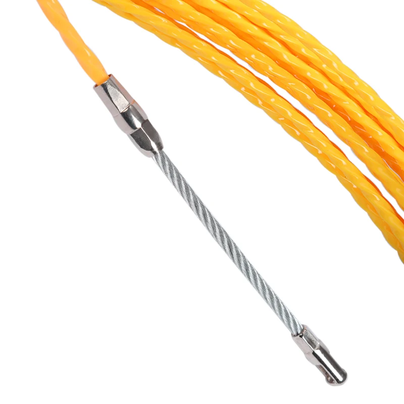 4 мм рыболовный съемник желтая рыбопровод стекловолоконная рыболовная лента