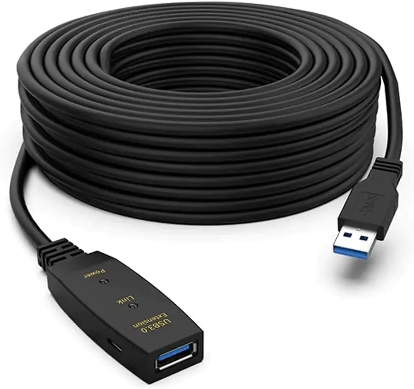 

NEW Cabo Extensor Repetidor USB 3.0 Ativo 10m 10 Metros Reforçado