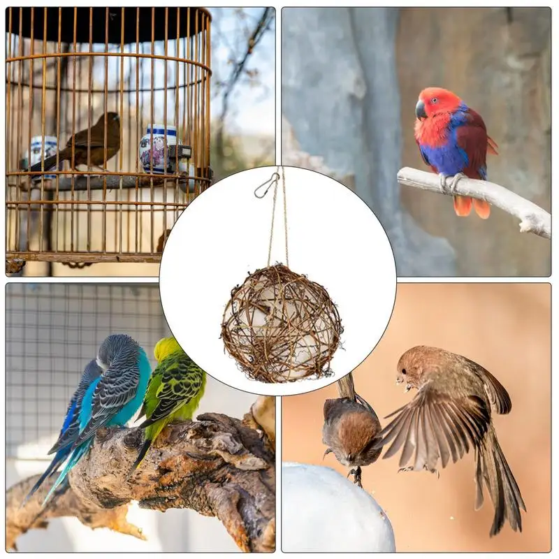 Дом для гнездования диких птиц материалы глобус птичий домик многоразовая