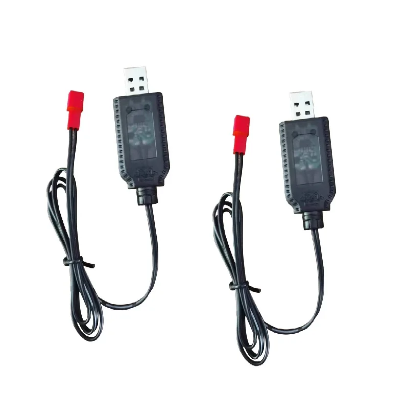 

USB charger with JST Plug for 6.0V Ni-CD/Ni-MH rechargeable battery 2pcs