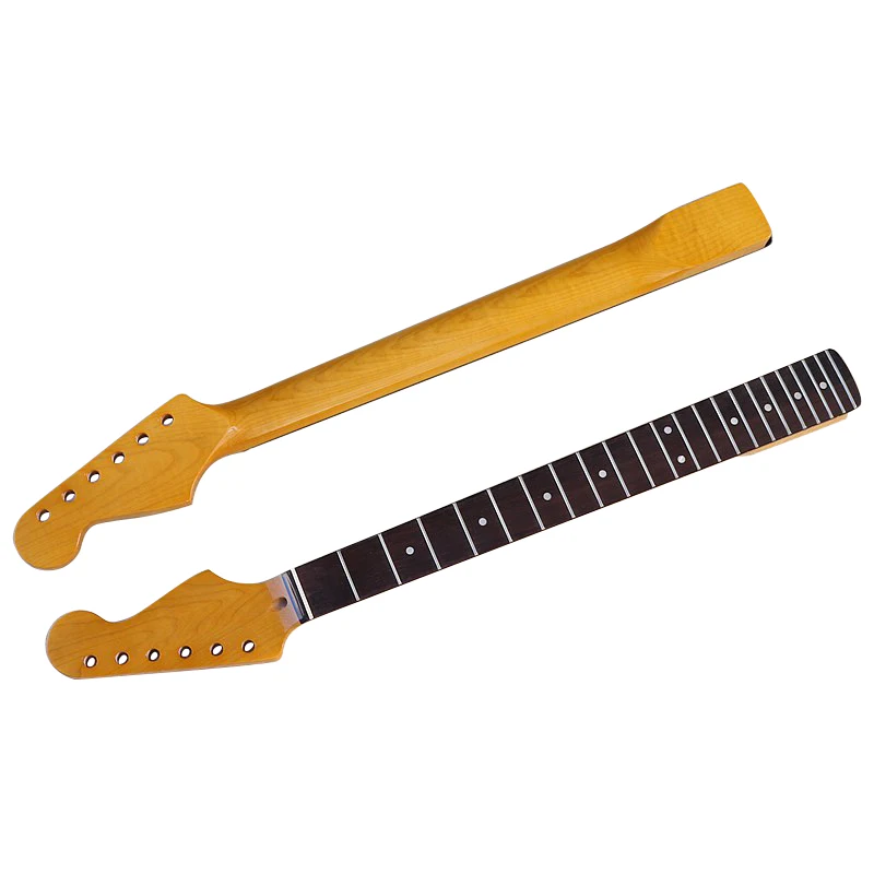 Электрическая гитара Flame maple гриф ST neck Канада пламя клен ширина 5 6 см с высокой