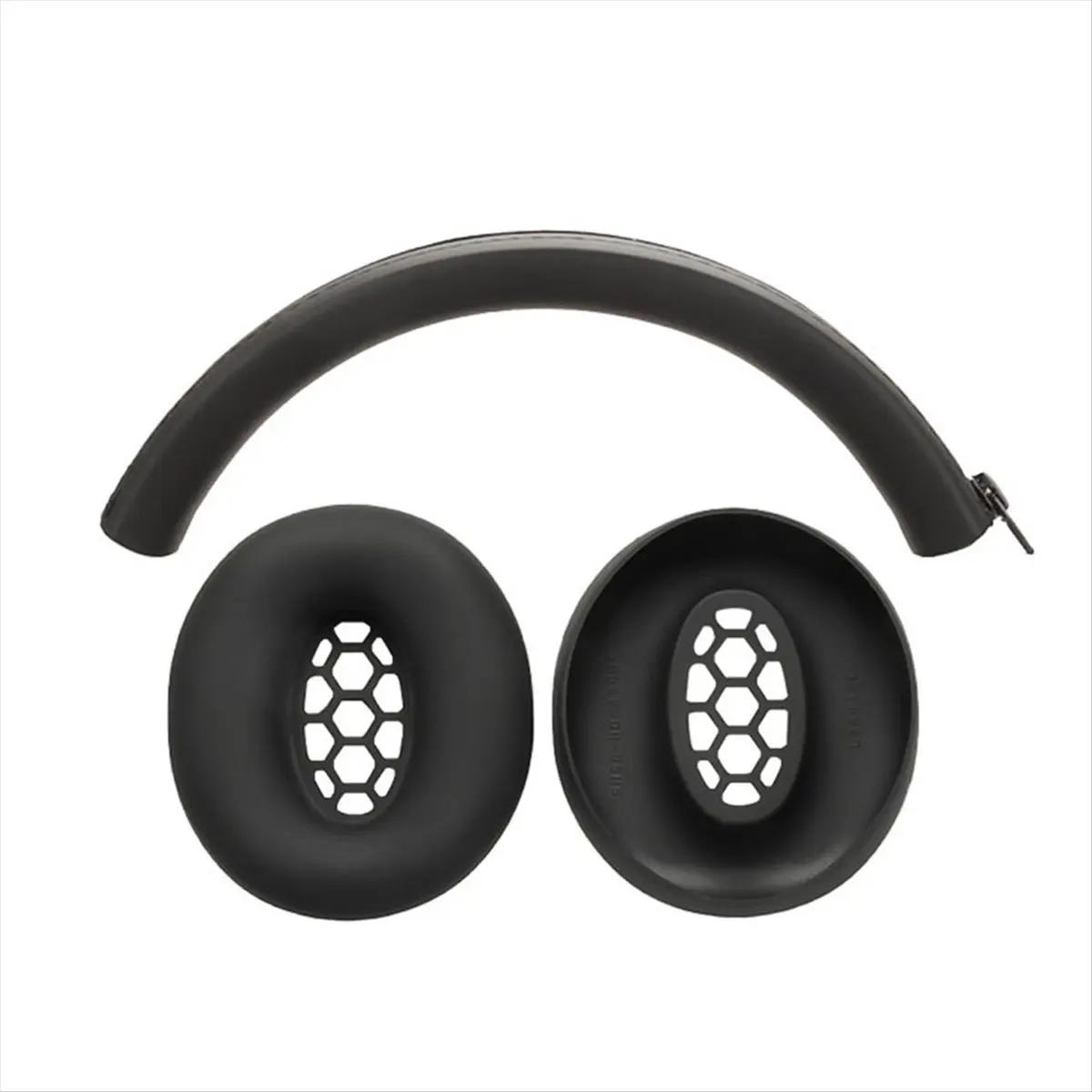 Фото (BOFF) Амбушюры для наушников Sennheiser HD4.50/4.30/4.40/420S/HD450/HD458BT, защитный чехол, накладки на амбушюры, ремкомплект для оголовья, черный №3