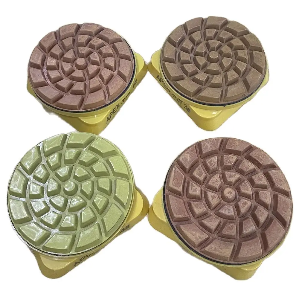 Шлифовальный диск 4 дюйма 100 мм шага влажная алмазная полировальная накладка