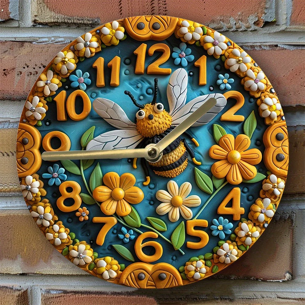 Настенные часы Bee &amp Honeycomb