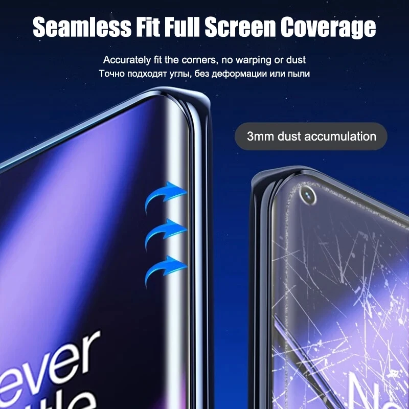 3 шт. гидрогелевая пленка для Blackview Shark 9 BV7300 Oscal Tiger 13 BV4800 Pro Pilot 2 BV8100 BL9000 Защитная