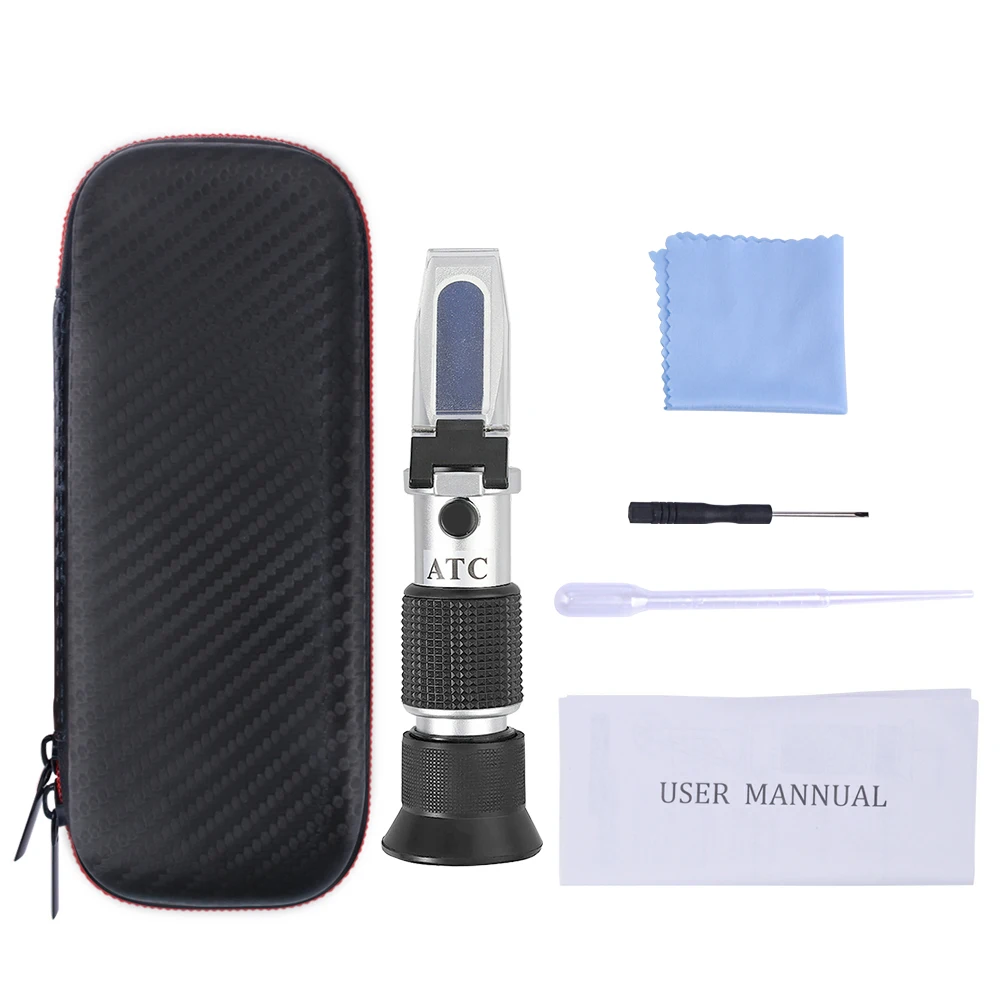 

Рефрактометр Yieryi THE01514 для измерения сахара и спирта