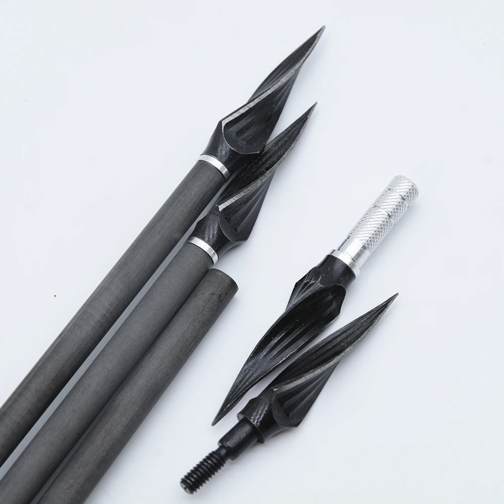 6/12 шт. наконечники стрел из высокоуглеродистой стали |
