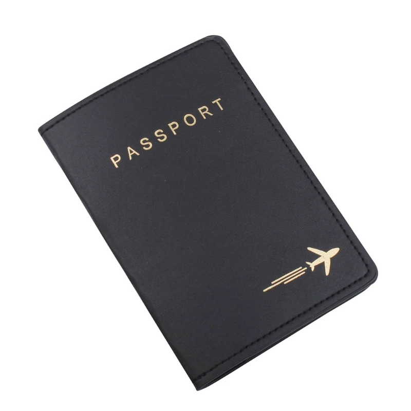 

PU Leather Passport Case Holder Multifunctional Travel Credit Card Wallet Cover