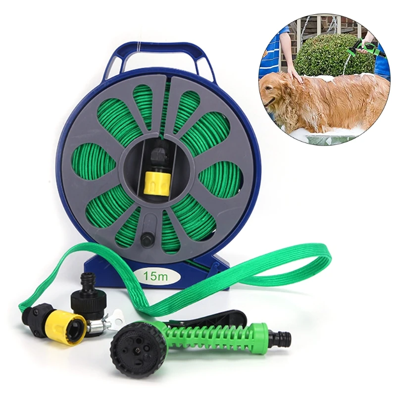 

Extendable Garden Hose Flexible Water Hose Triple Expansion No Kinks Easy to Store Foldable Hose Irrigation Equipment M4YD