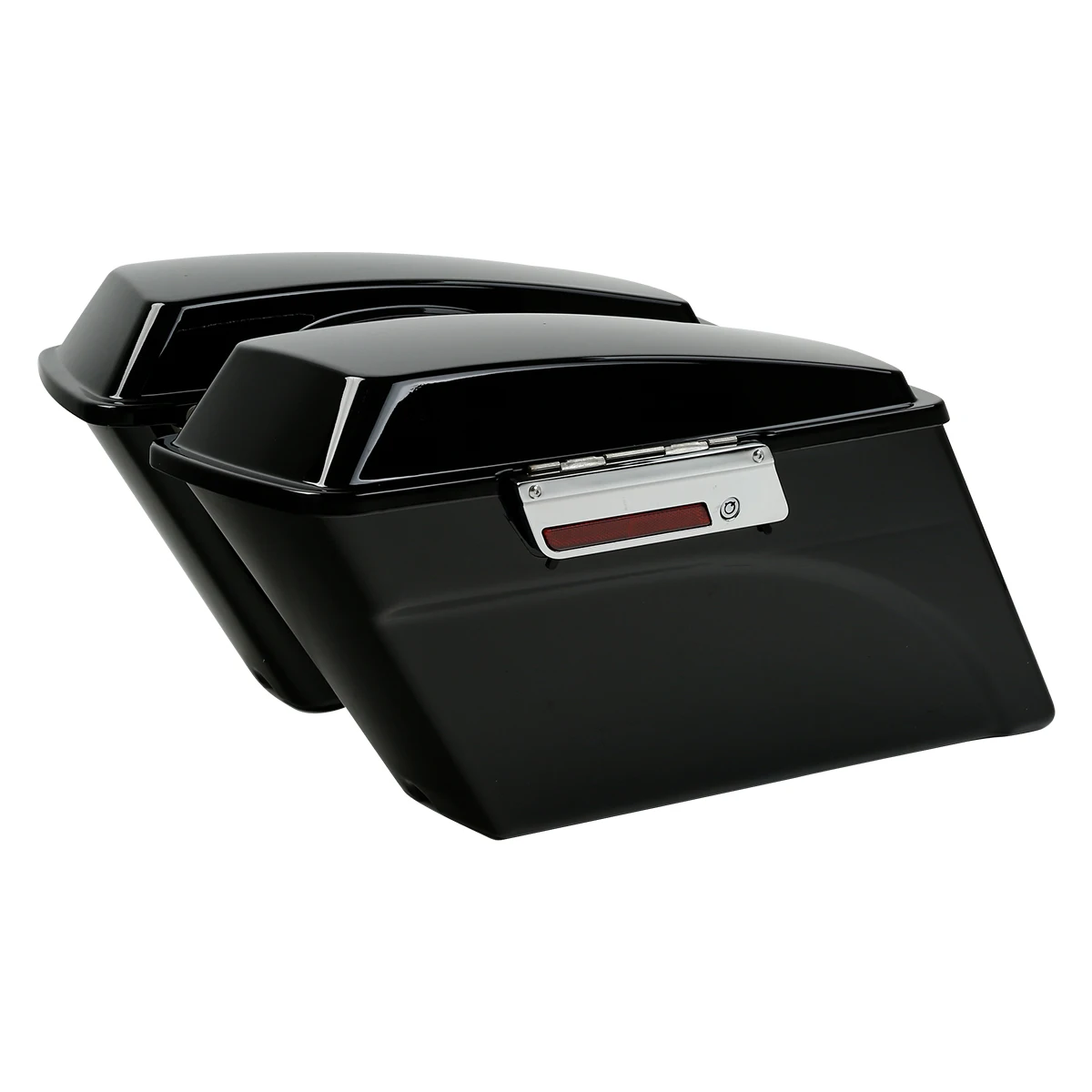 Мотоциклетные жесткие седельные сумки для Harley Touring Road King Street Electra Glide 1994-2013 Dyna Softail