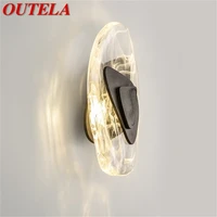 outela creative postmodern wall lamp indoor sconces fixtures led light for home parlor decoration