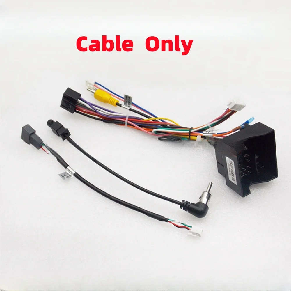 

16-контактный жгут проводов CANBUS декодер автомобиля, адаптер кабеля с четырехблокировкой для Peugeot 2008 3008 308 307 508 5008 Citroen C5 C4 C3