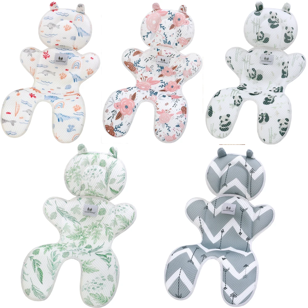 

Summer Baby Seat Liner 3D Mesh Stroller Cushion Pad Baby Kids Pushchair Car Mat Stroller Accessories