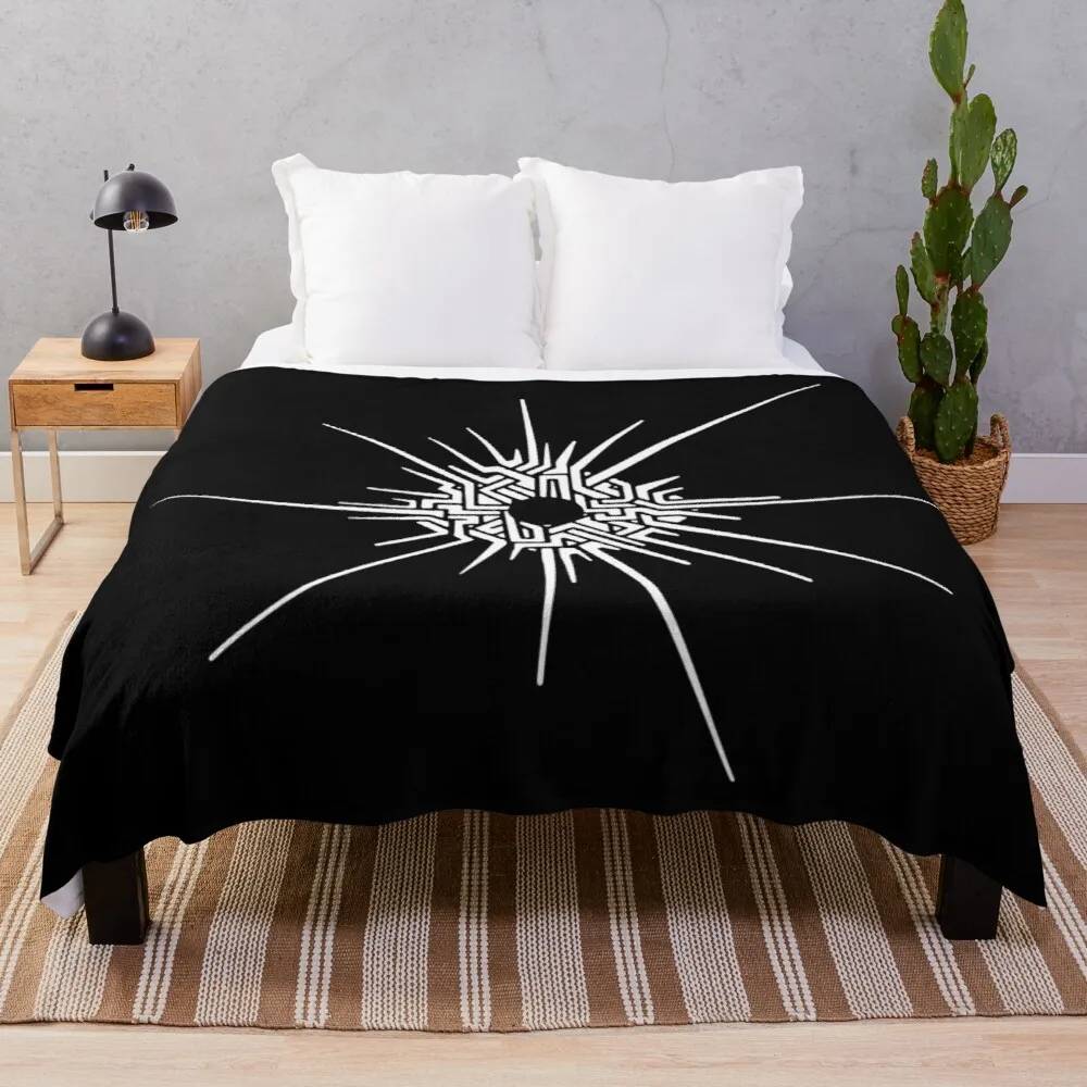 

Outer Wilds - Eye of the Universe (Symbol) [White] Throw Blanket Fur Blankets Brand Blanket