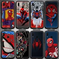 marvel hero spiderman phone case for huawei y6p y8s y8p y5ii y5 y6 2019 p smart prime pro